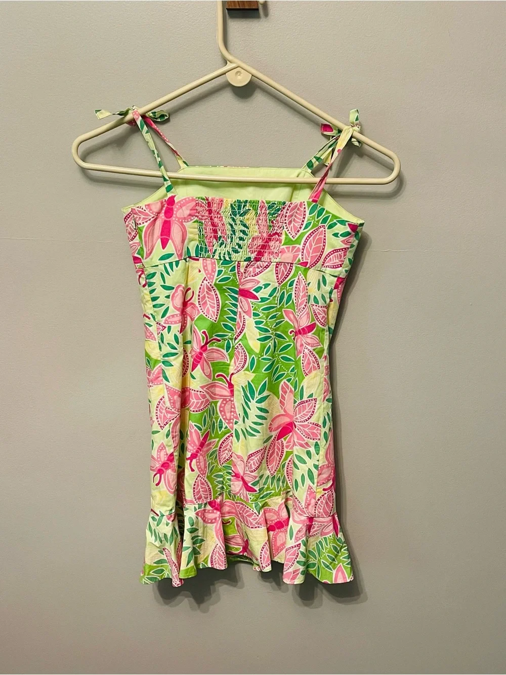 Lilly Pulitzer Girls Dress Vintage Summer Fling Print Size 8